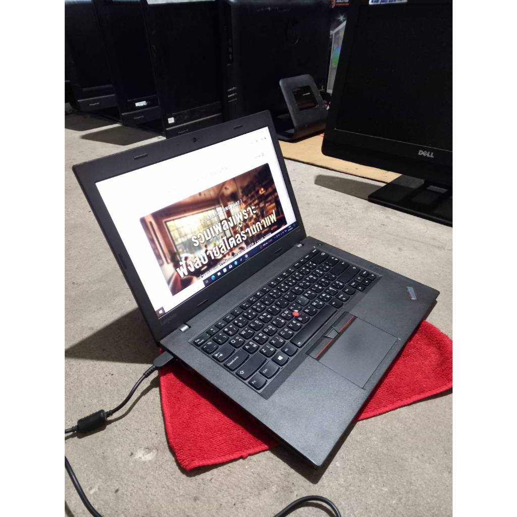 🏆Notebook Lenovo T470p/ I7-7820HQ / Ram 8-16GB /SSD 250-512 GB / Nvdia GF940MX / หน้าจอ 14 นิ้ว/ เคร