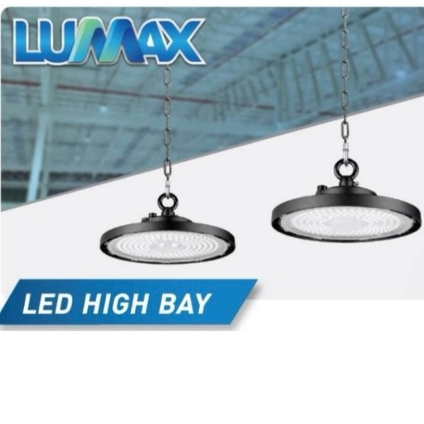 Lumax L&E โคมไฮเบย์ LED UFO High Bay / Low bay ยูเอฟโอ ไฮเบย์ โลวว์เบย์ 100w 150w 200w แสงขาว รุ่น EHBL270