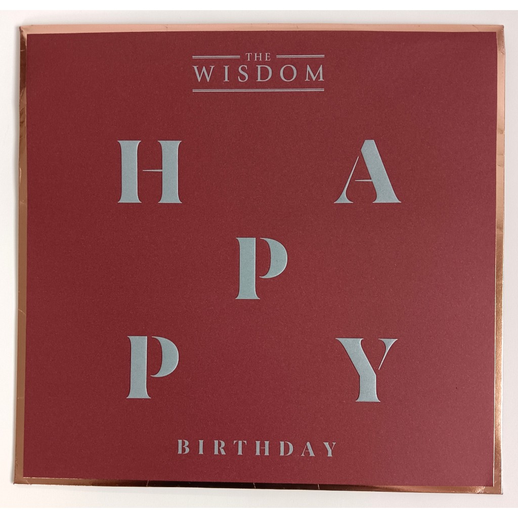 🎀🎀THE WISDOM🎀🎀ซองเอกสาร : HAPPY BIRTHDAY ( KBANK Exclusive ) ของสะสม ธนาคารกสิกรไทย