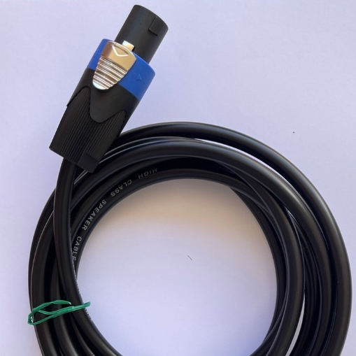 สายลำโพงVCT 2*1.5 mm. พร้อมสเปคคอน 1 ข้าง ทองแดงแท้ สายดำVCT 2*1.5mm. สายลำโพง สเปคคอน สายไฟ ต่อ ลำโพง เครื่องเสียง