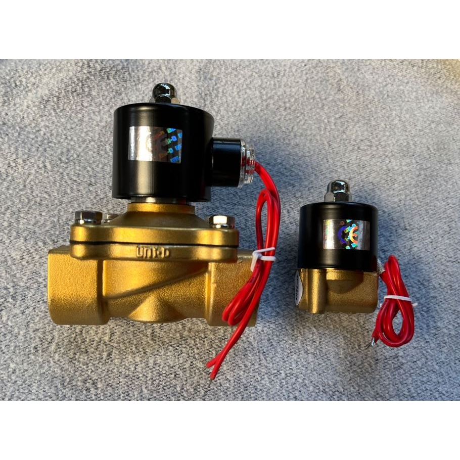 โซลินอยด์วาล์ว วาล์วไฟฟ้า (Soleniod Valve) Uni-d (Made in Taiwan) ใช้ได้กับลม น้ำ น้ำมัน แก๊ส ไอน้ำ 