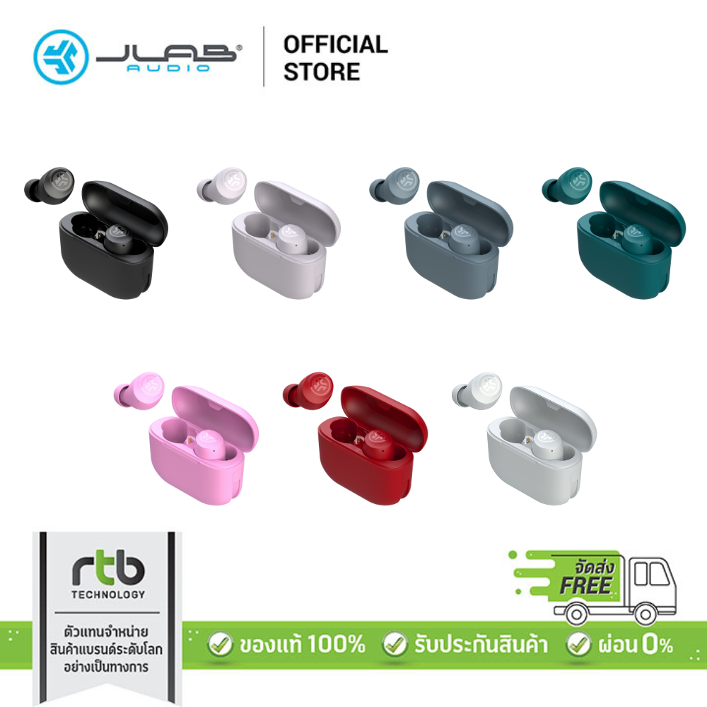 JLab Go Pop+ หูฟังไร้สาย True Wireless Earbuds by RTB
