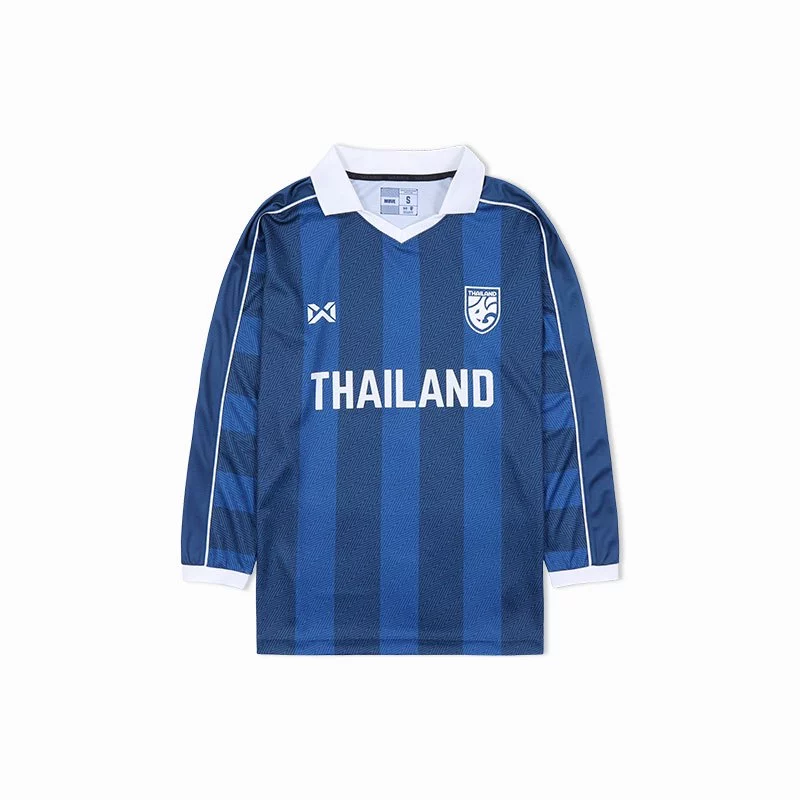 WARRIX เสื้อคอวีแขนยาว THAILAND LIFESTYLE OVERSIZE 2024/25 WA-243FBATH11 thumbnail 4