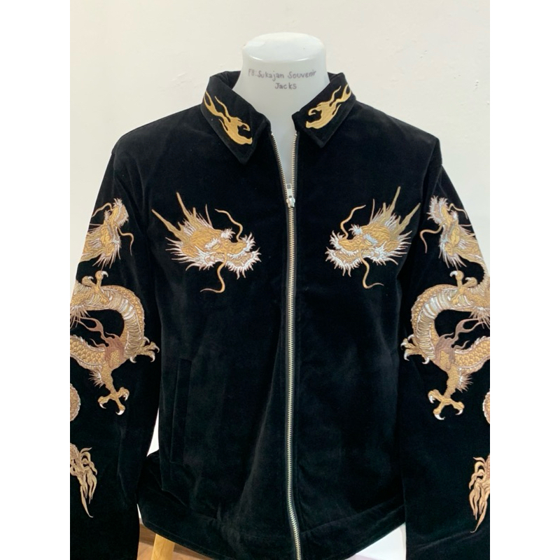 sukajan jacket เสื้อปักลายมังกร เสื้อแจ็คเก็ตญี่ปุ่น ซูกะจัน