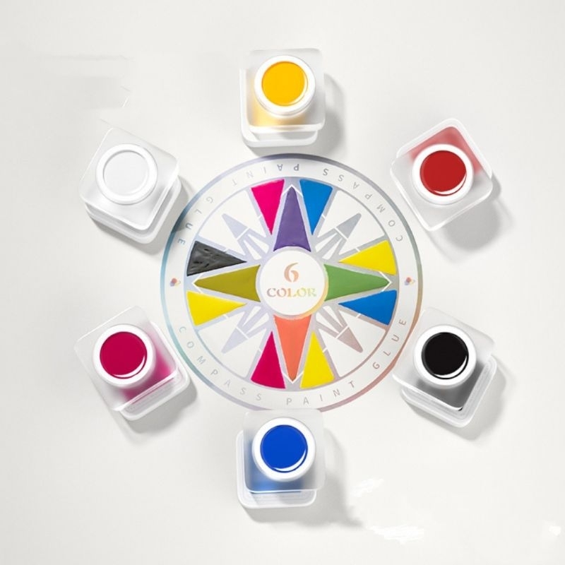 ● XIEJAYI ● สีเพ้นท์ แม่สี ผสมสีได้หลากหลาย เนื้อแน่น กระปุก 5 กรัม - รูปที่ 2