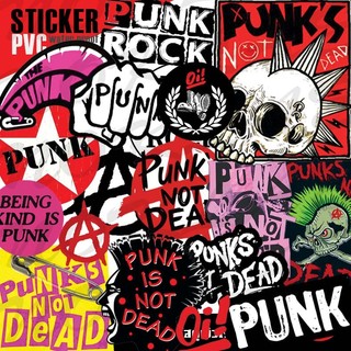 สติ๊กเกอร์ Punk logo สติ๊กเกอร์PVCเคลือบด้านกันน้ำอย่างดี💯