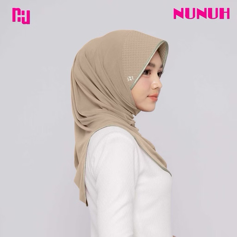 Nunuh คลาสสิค สีกากี ฟองน้ำตาราง ใหม่
