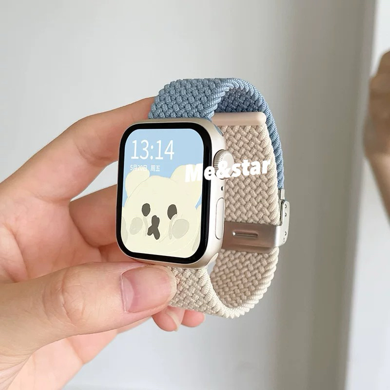 ยืดเเท้ SW สายนาฬิกา watch ultra11 10 9 8 7 6 5 4 3 สายนาฬิกา smart watch ปรับง่าย 41/44/45/49/46mm strap smart watch