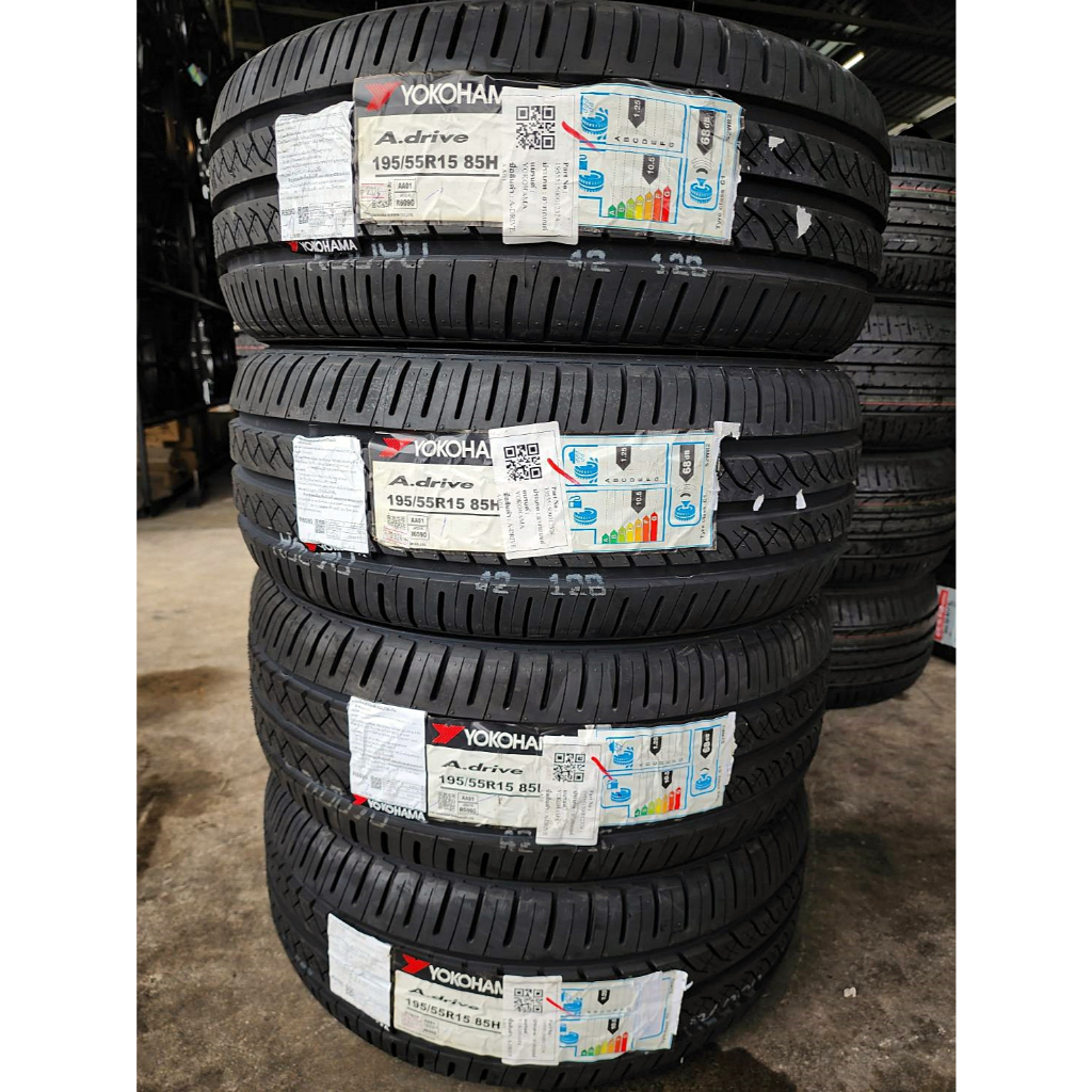 🔴 ยาง "#โยโกฮามา" Yokohama A.Drive AA01 195/65R15 *** ยางใหม่ ปี 24 ***