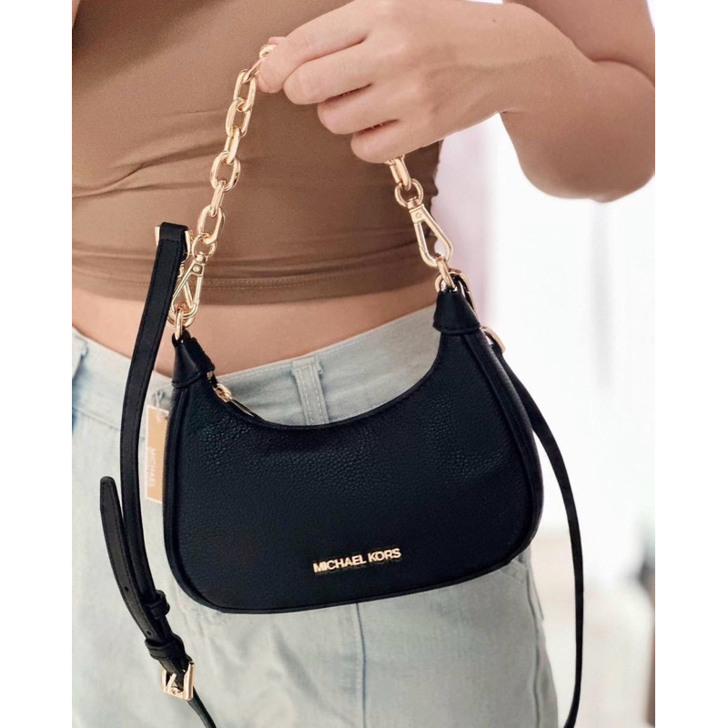 ✴️แท้ 💯% MK Cora Mini Zip Pouchette Bag