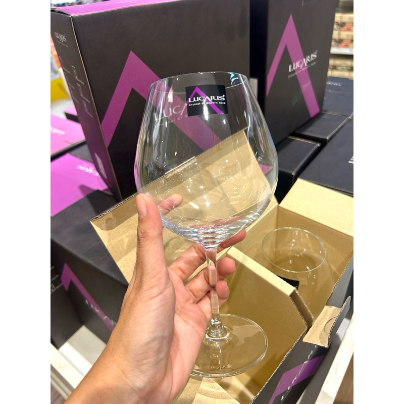 พร้อมส่ง 🍷แก้วไวน์ปากบาง LUCARIS BANGKOK BLISS  365/470/745/750 ML เนื้อแก้วใส ปากบาง ขนาดOversize (รับประกันสินค้า)