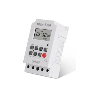 Timer Switch TM630S ความละเอียด 1 วินาที เครื่องตั้งเวลา เปิด-ปิด อุปกรณ์ไฟฟ้า อัตโนมัติ 7 วัน 24 ชั่วโมง (มีให้เลือกตาม