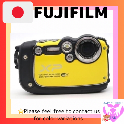 Fujifilm Digital Camera Xp200Y Yellow F Fx-Xp200 Y ใช้กล้องญี่ปุ่นมือสองของแท้ส่งตรงจากญี่ปุ่น
