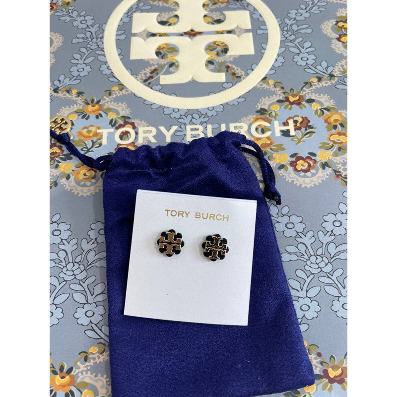 พร้อมส่ง New Tory burch ต่างหู ของแท้ 💯%