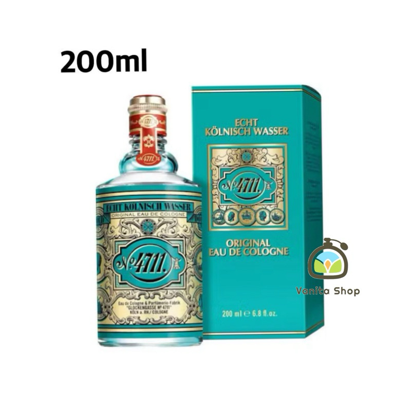 (200ml) น้ำหอม แท้100% 4711 Original Eau de Cologne