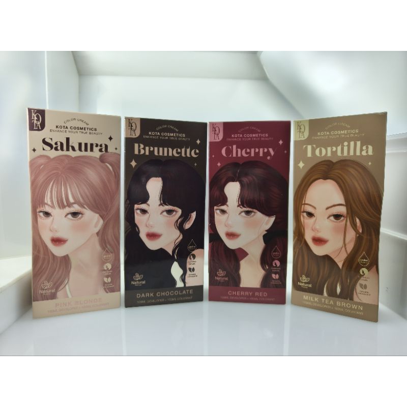 KOTA ผลิตภัณฑ์ย้อมสีผม KOTA Color Cream 100ml.