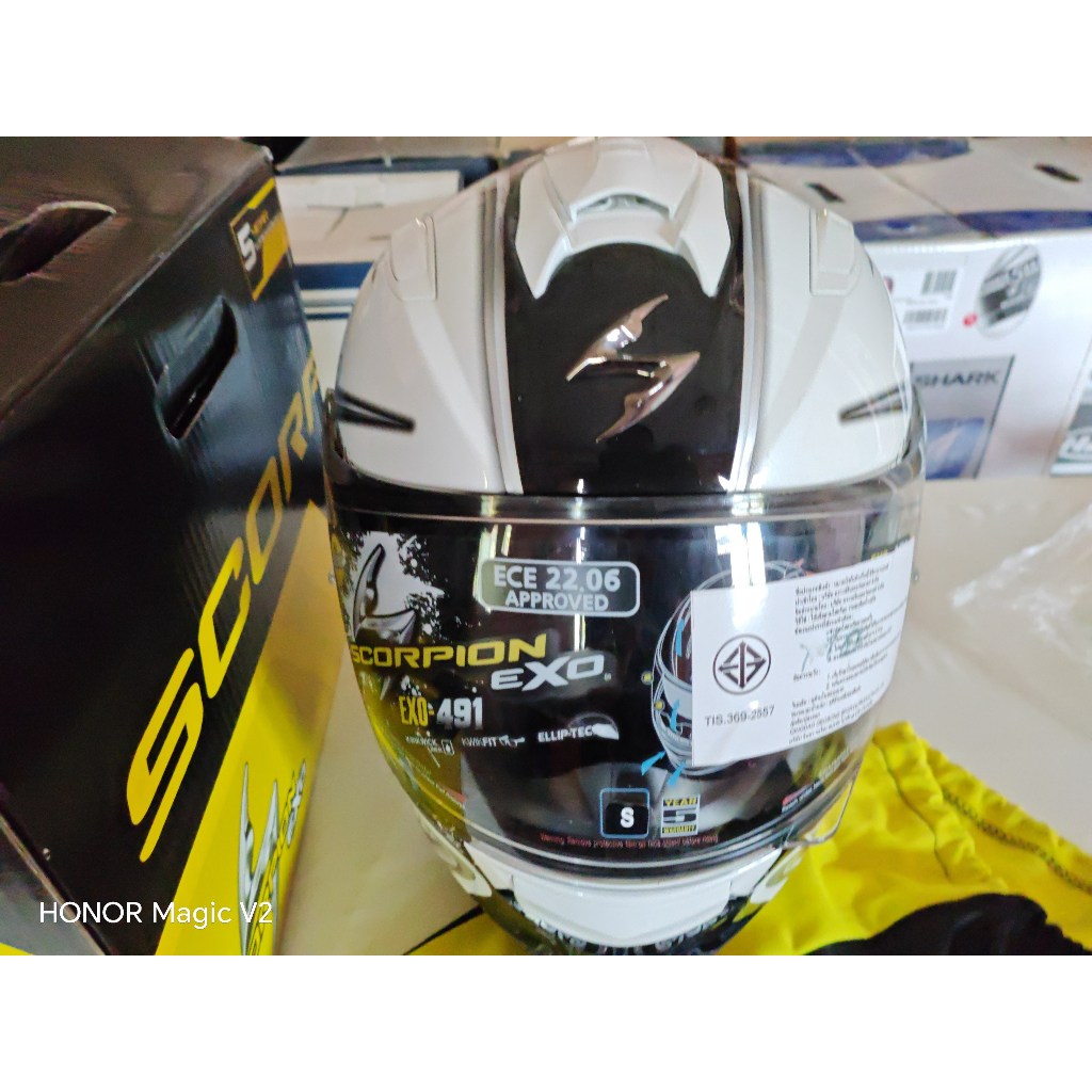 scorpion exo 491 run helmet