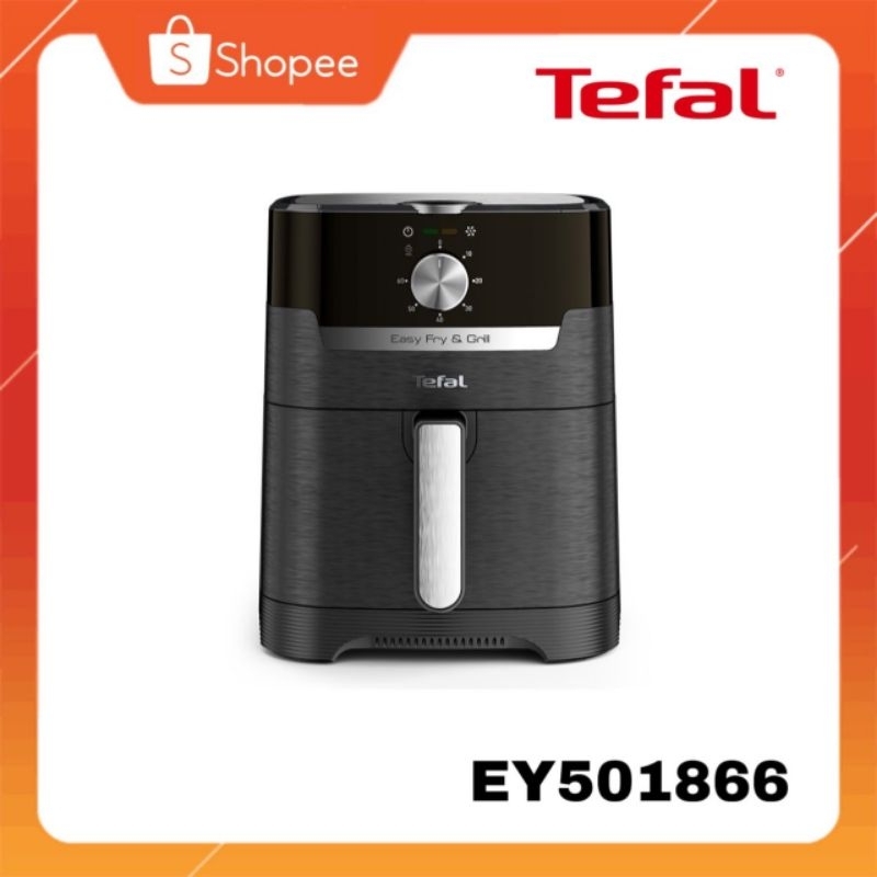[ของแท้🔥ประกันศูนย์ 2 ปี] Tefal หม้อทอดไร้น้ำมัน รุ่น EY501866 Easy Fry & Grill Classic 2 In 1 Oil-L