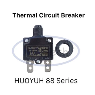 KUOYUH 88 series สวิทซ์เบรกเกอร์ 8A 10A 16A 125V/250V Overload Thermal Circuit Breaker จำนวน 1 ตัว