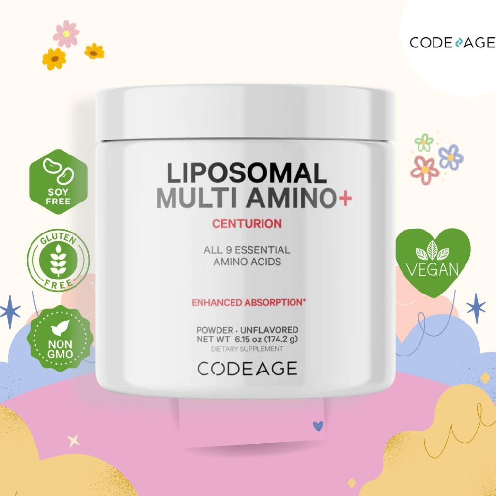 CODEAGE Liposomal Multi Amino+  ( Powder – 6.15 OZ & 240 Capsule)