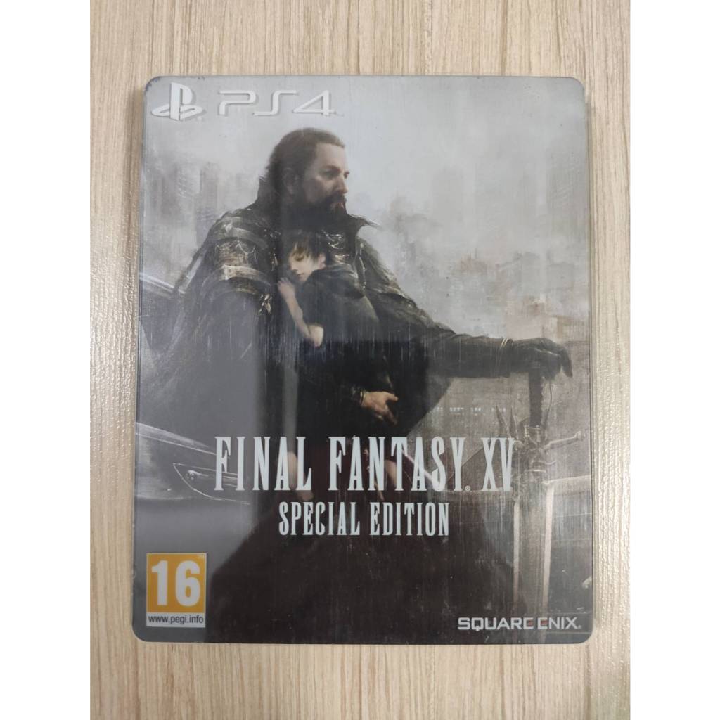 มือสอง PS4 Final Fantasy FF 15 XV Special Edition Zone 2 steelbook กล่องเหล็ก