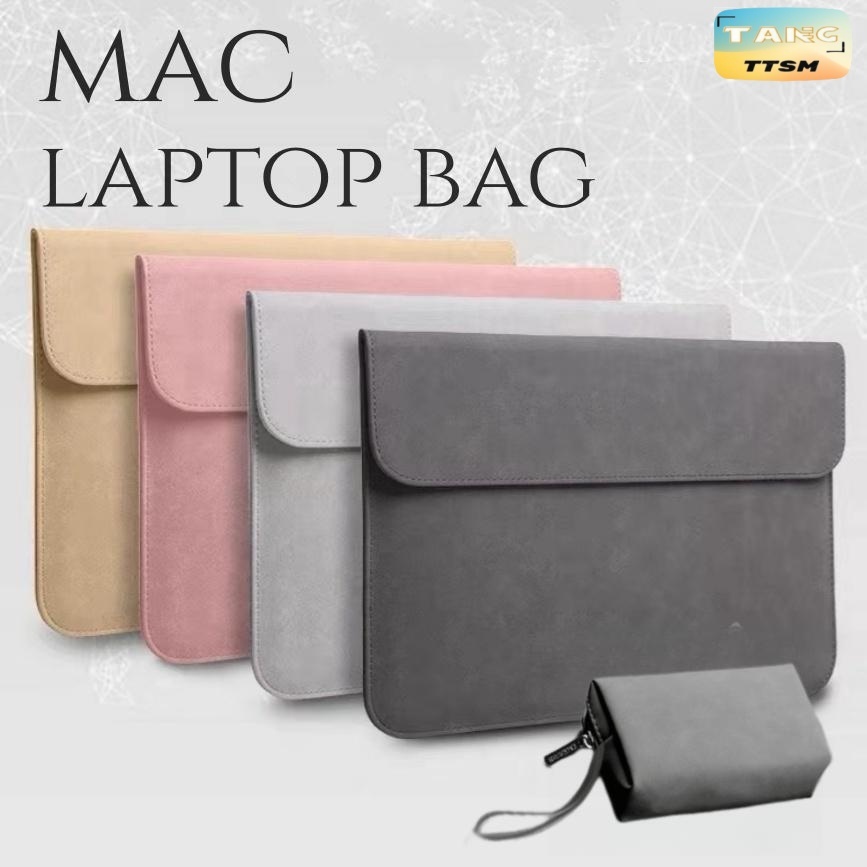 TTSM-【พร้อมส่ง】กระเป๋าโน๊ตบุ๊ค เคสโน๊ตบุ๊ค เคสแล็ปท็อป เคสหนังใส่Macbook นิ้ว ซองหนังแบบบาง Ultraslim PU Case