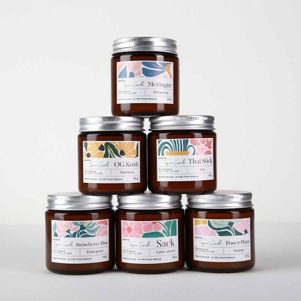 Cannabis Scented Candle 100 ml