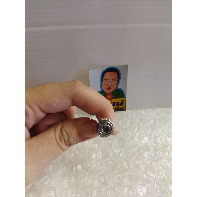 อารัตน์นอตซิ่ง น็อตM6(เบอร์10) สแตนเลสกลึงลายก้นหอยขัดเงา มีความยาวหลายขนาด ราคาต่อ1ตัว - รูปที่ 4