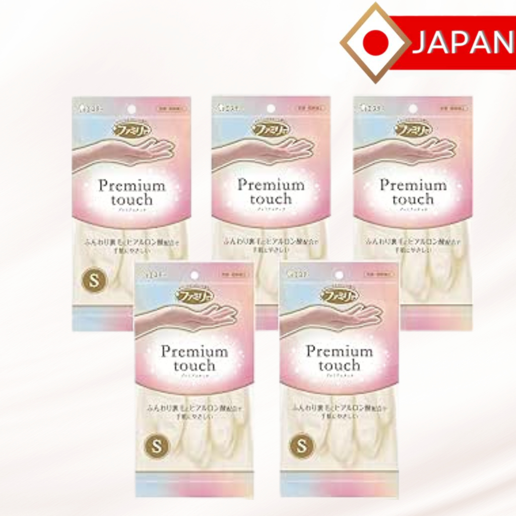 Family Gloves S size pearl white x 5【Direct from Japan】