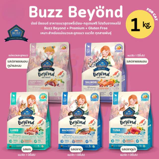 Buzz Beyond Cat อาหารแมวเกรดพรีเมี่ยม กลูเตนฟรี ขนาด 1 kg