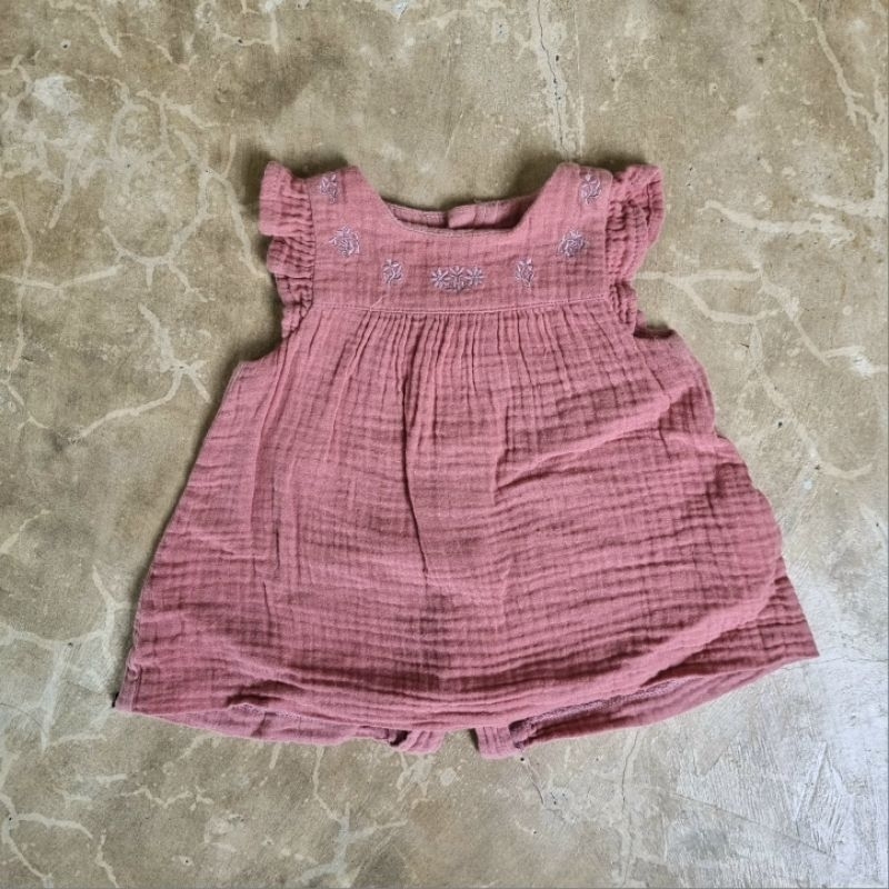 Zara kids เสื้อผ้าสาลูเด็กผู้หญิง