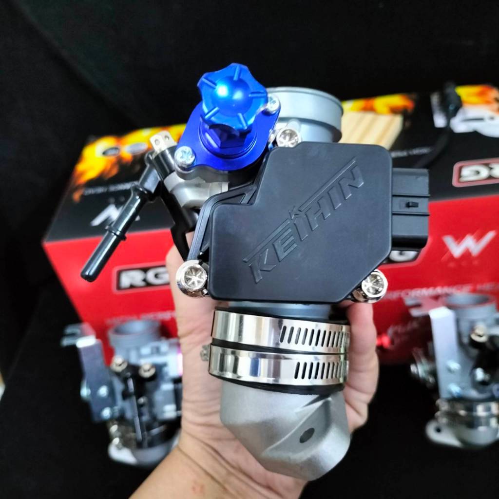 เรือนลิ้นเร่ง CBR-150 แปลงใส่ W-110i/W-125i(ปลาวาฬ)/DREAM SUPERCUP/MSX-125 ปาก27/28/30/32/34มม.ครบชุด