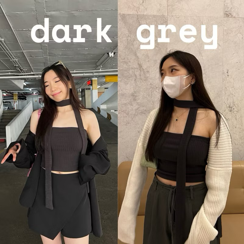 UIUI Tube & muffler darkgrey size M