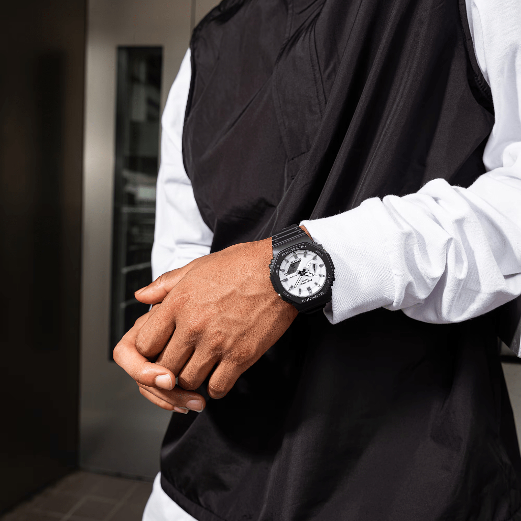 CASIO G-SHOCK GA-2100WD-1ADR ของแท้ ประกันศูนย์ CMG