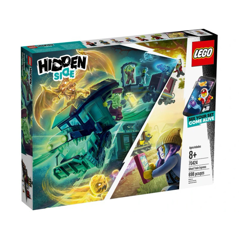 เลโก้ Hidden Side 70424 Ghost Train Express มือหนึ่งของแท้ 100% กล่องสวย