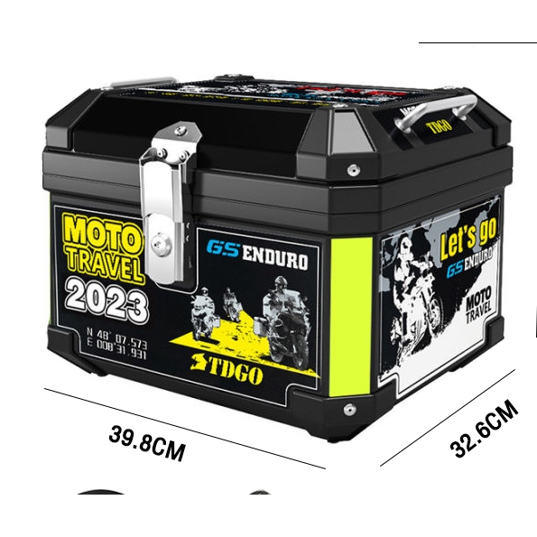 สติ๊กเกอร์กล่องสะพานหาง 45L สติ๊กเกอร์กล่องหลังจักรยานยนต์สติ๊กเกอร์สร้างสรรค์ภาพวาดตกแต่ง