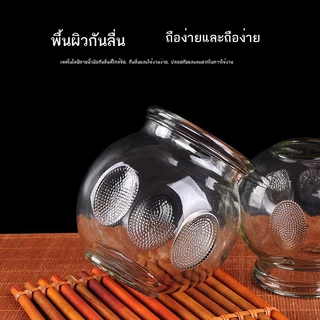 32ชิ้น cupping therapy set ครอบแก้ว ครอบแก้วสูญญากาศ สำหรับนวด เหยือกแก้ว การไหลเวียนโลหิต แก้วครอบชนิดหนา ไม่แตกหักง่าย