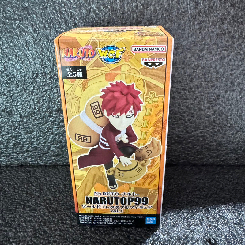 Lot.DT WCF Gaara Narutop99 Vol.1 โมเดลนารูโตะ กาอาระ