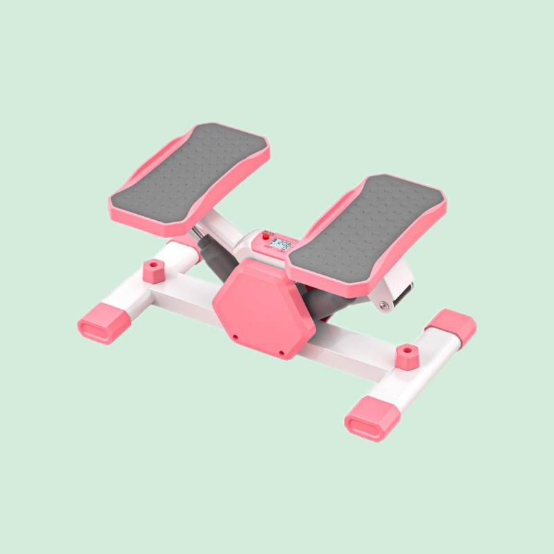 V-Shape Stepper เครื่องออกกำลังกายสเต็ปเปอร์ กระชับสัดส่วน หน้าจอดิจิตอล มีหลายสี พร้อมสายยางยืด