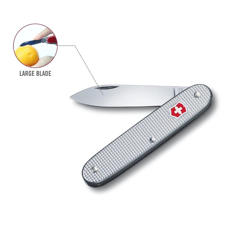 Victorinox Swiss Army 1 Alox - Medium Pocket Knife with Alox scales (0.8000.26) Silver | มีดพับ มีดพก มีดสวิส — صورة 2