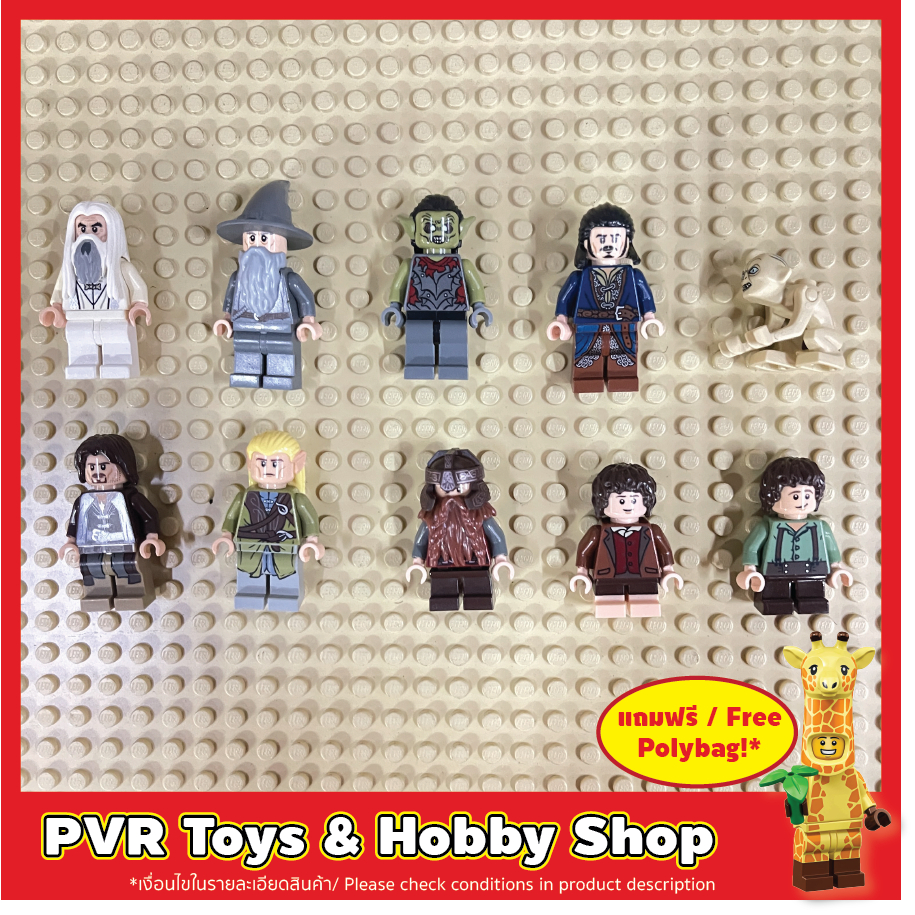 USED มือสอง LEGO® Minifigures The Lord of the Rings Hobbit cmf Set1 เลโก้ มินิฟิกเกอร์ ลอร์ทออฟเดอะร
