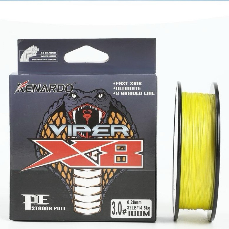 [VIPER BASIC] สาย PE VIPER x8 PE ยาว 100m