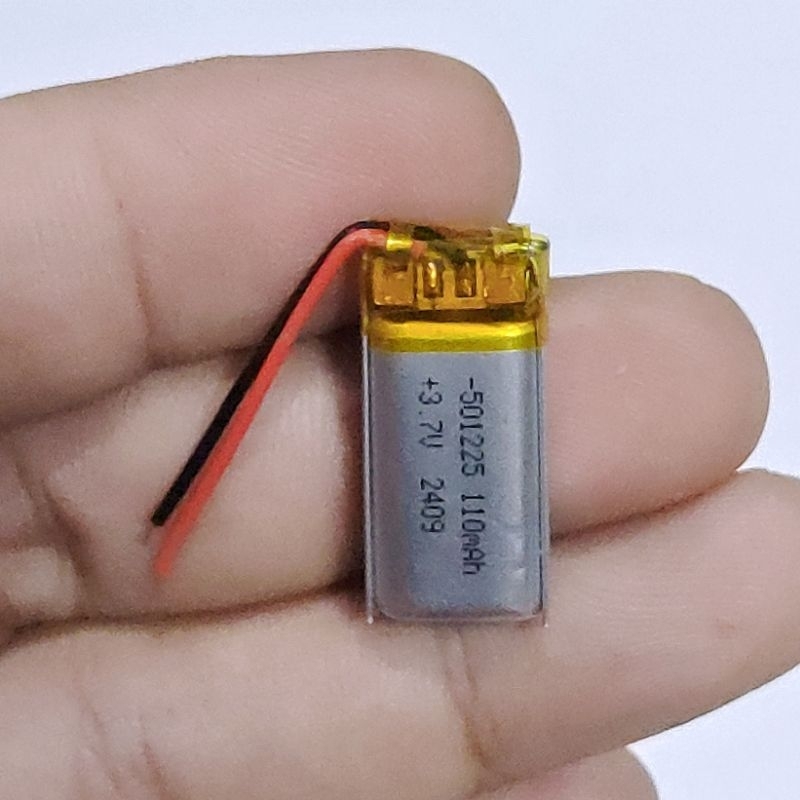3.7v 110mah  501225 Li-Po li ionแบตเตอรี่ สำหรับMp3 MP4  กล้องติดรถยนต์