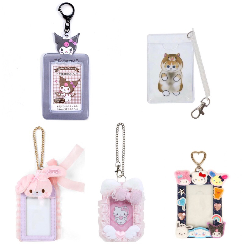 พวงกุญแจใส่บัตร,รูป Sanrio & Mofusand Pass Case