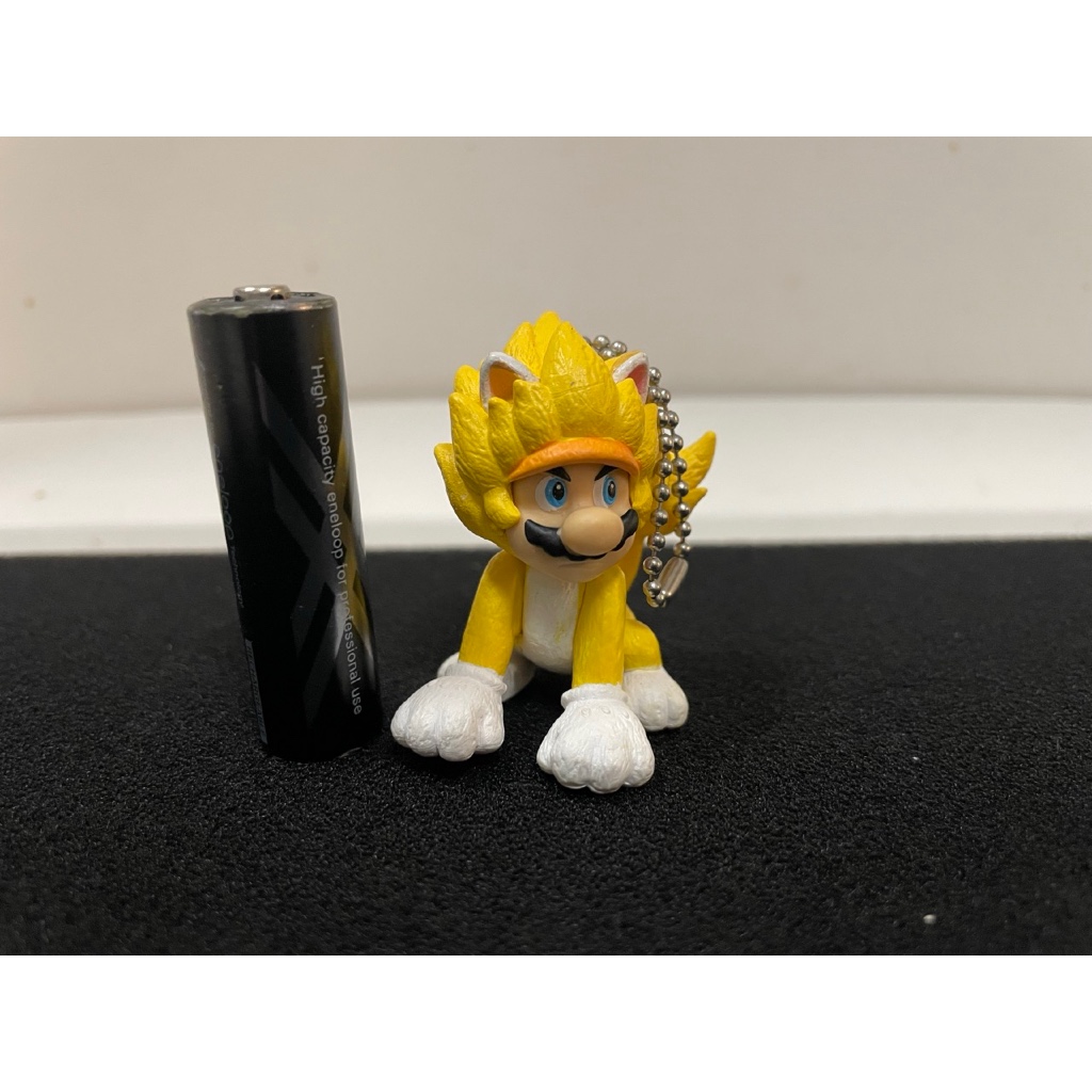 Super Mario 3D Land Cat Mario Figure Keychain