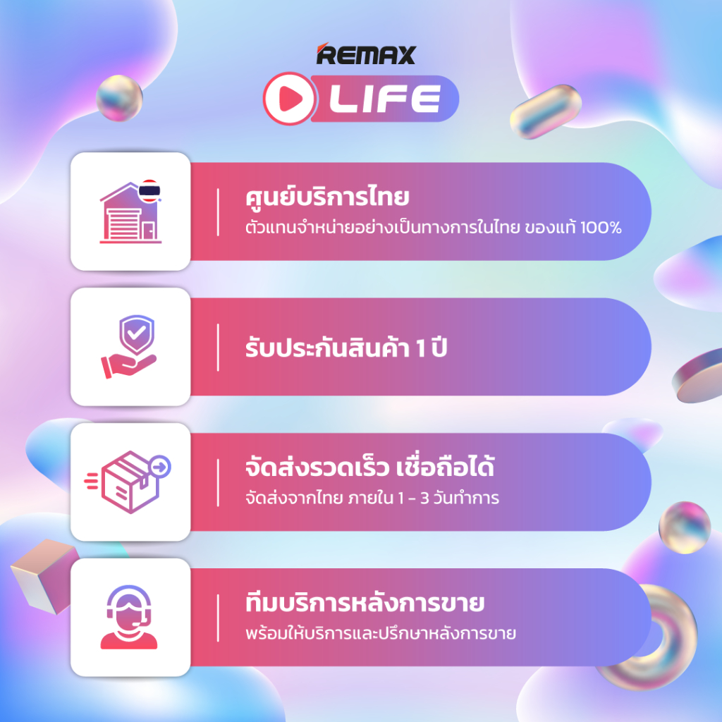 [ CCC ] Remax Power Bank 20000mAh รุ่น RPP-680 พาวเวอร์แบงค์ ชาร์จเร็ว มีสายในตัว มีประกันศูนย์ไทย มาตรฐาน มอก. - รูปที่ 7
