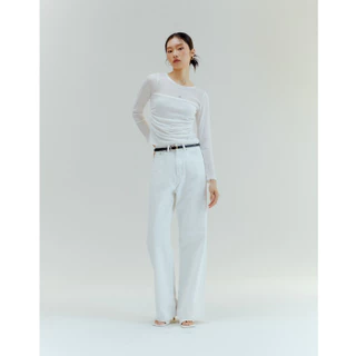 STUDIO UNKNOWN - Benn Straight Jeans (S-3XL เอว24-35) กางเกงยีนส์ทรงตรง