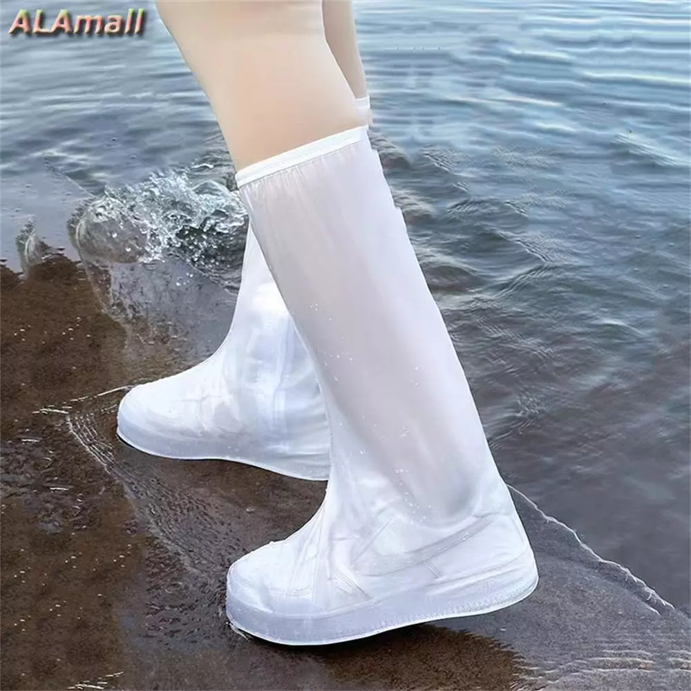 ALA ถุงคลุมรองเท้ากันฝนกันน้ำข้อยาวมีซิป thumbnail 3