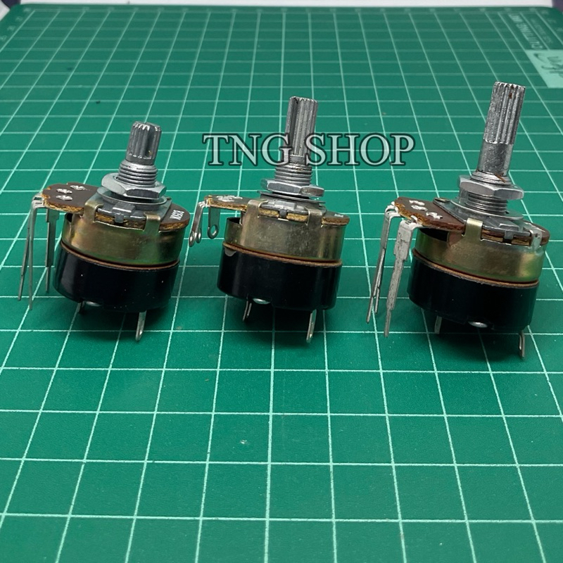 VR สวิตช์ เครื่องทำน้ำอุ่น แกนสั้น15mm/ 20mm/ 25mm มีค่า 5K,10K,20K,50K,100K,250K,350K,500K