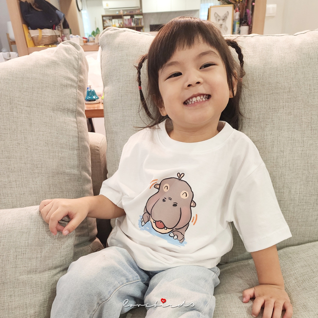 Oversize Tee for kids SET 2 by lovebirds ราคา ถูกที่สุด ดีลบีเคเค แกลเลอรีภาพที่ 7
